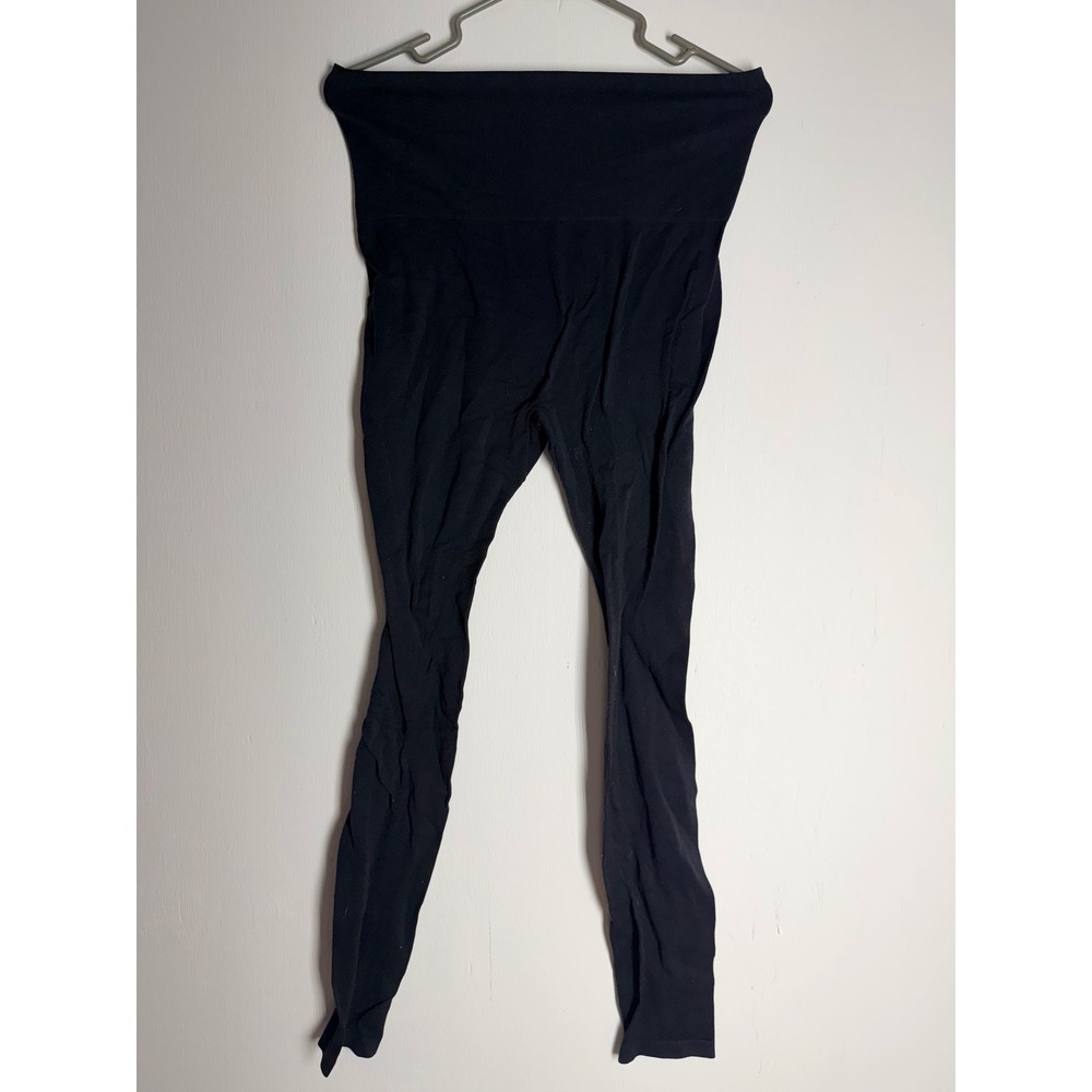 Blissful Benefits by Warner's Black High Waisted Leggings 2XL/3XL FID3012